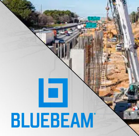 Logo do software Bluebeam
